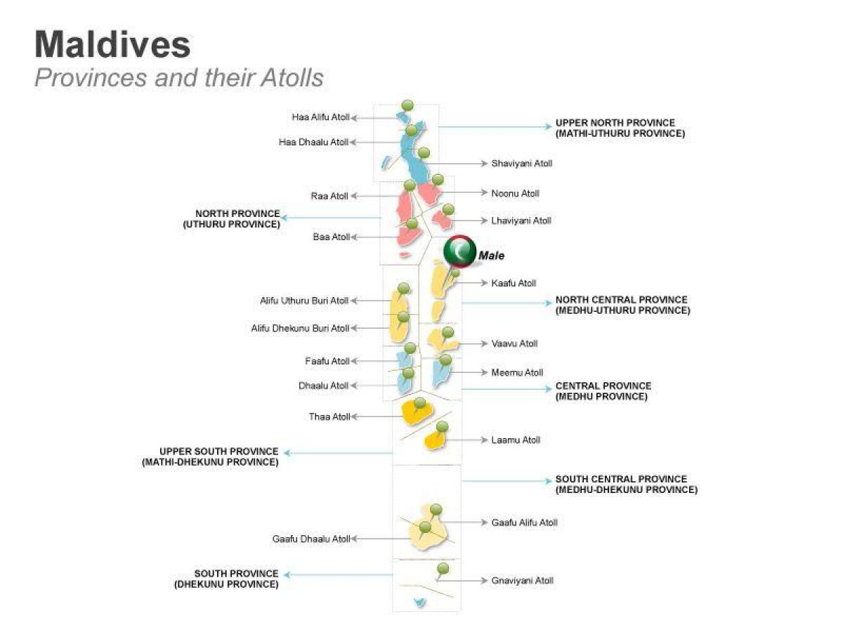 mapa maldives mapa, eskema