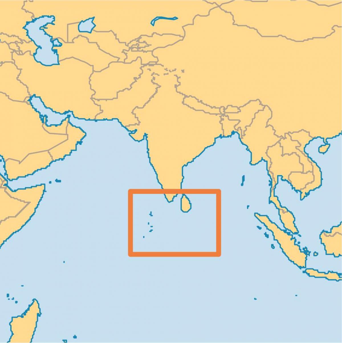 maldives, uharteko udalerria munduko mapa
