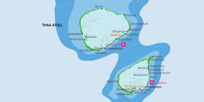 Mapa kandooma maldives