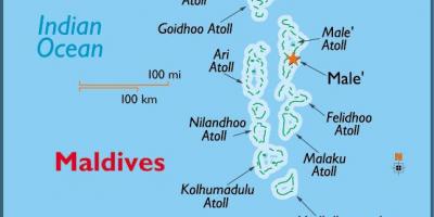 Baa atoll maldives mapa