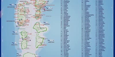 Mapa maldives uharte-zelaiak