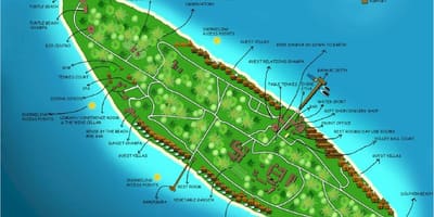 Vaadhoo irla maldives mapa